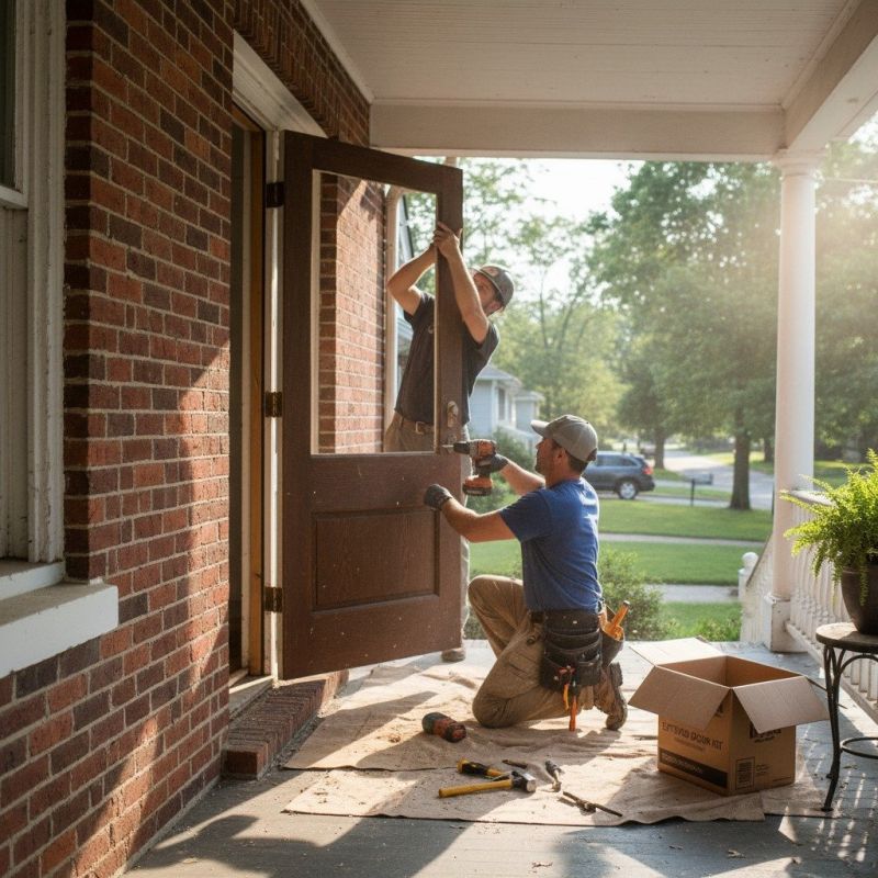 Front Porch Door Repair Service